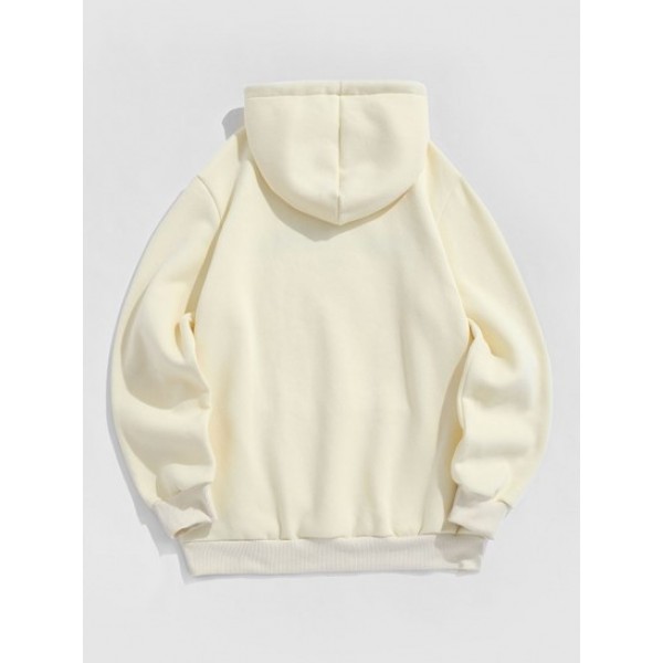 Embroidery CALIFORNIA Fleece Lining Essentials Hoodie